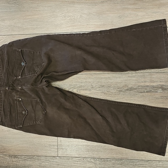 Men's, Brown, Jeans, Casual,Work, Street, Travel, Denim, Unisex, Office, Wedding - Picture 5 of 6